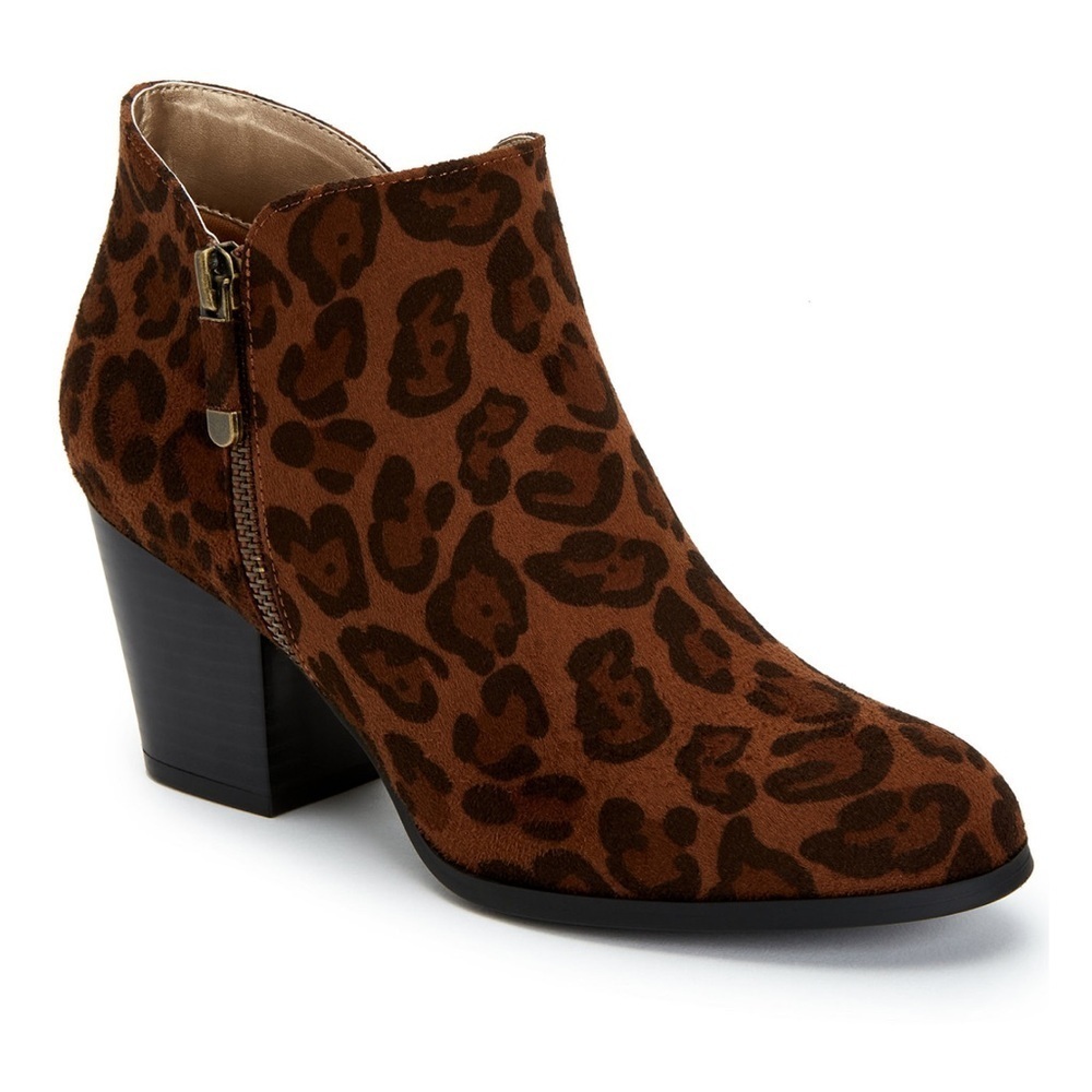 Marissa leopard print ankle boots